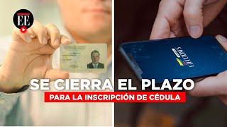 ¿Cómo inscribir su cédula de forma virtual para votar  El Espectador [upl. by Madanhoj487]