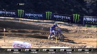 MXGP of The USA Race 2 Romain Febvre crash 2015 [upl. by Lamonica]