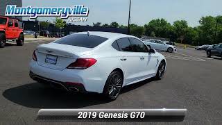 Used 2019 Genesis G70 33T Advanced Montgomeryville PA KBBN0201 [upl. by Llednav]