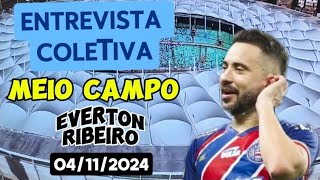 Entrevista Coletiva  Meio Campista  Everton Ribeiro  04112024 [upl. by Reece]