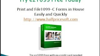 How to Print and File Form 1099 C [upl. by Lidaa]