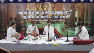 Sri Mahadevan Thiruvananthapuram VocalNavarathri nrithasangeetha maholsavam 2024 [upl. by Nivel325]