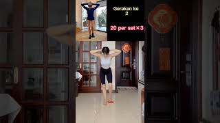 Exercises for fat burning fast and effective weight loss 17 fatburning homeworkout short [upl. by Tim]