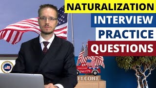 2023 Naturalization Interview Practice N400 Questions for US Citizenship ciudadania americana [upl. by Gnoud]