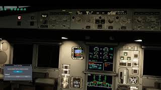 XPlane default A330 check list from cold amp dark flight LIMC  KJFK [upl. by Assirrak78]