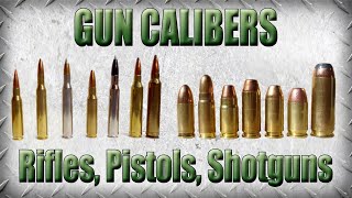 Intro to Gun Calibers  Which Ammunition Does What [upl. by Sunshine]