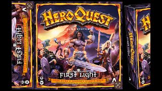 HeroQuest FIRST LIGHT  COVER LEAK 61124 ReactionsSpeculation [upl. by Rillings]