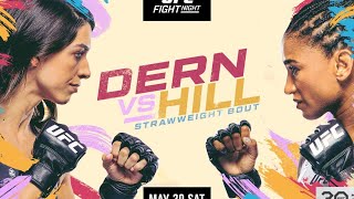 UFC VEGAS 73 LIVE DERN VS HILL LIVESTREAM amp FULL FIGHT NIGHT COMPANION [upl. by Rodolfo170]