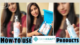 How to use SkinKraft Products  SkinKraft Product Review  Best Hair Care Brand [upl. by Wohlert201]