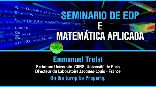 EMMANUEL TRELAT SESSÃO 29 SEMINARIO DE EDP E MATEMATICA APLICADA [upl. by Siseneg174]