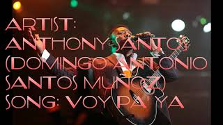 Antony Santos  voy pa ya  Karaoke [upl. by Atsylac819]