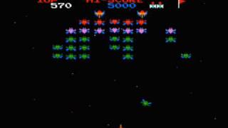 Nes  Galaxian 1984 [upl. by Brout591]