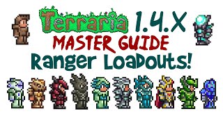 Best Terraria Ranger Loadout Guide 14x Ranged Master Mode PreHardmode amp Hardmode Progression [upl. by Ylatan]