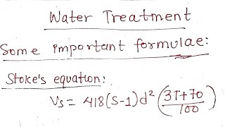 Sedimentation Tank Design  Water Treatment  Water Supply Engineering [upl. by Mattias]