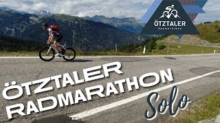 Ötztaler Radmarathon Solofahrt  228km🚴🏼unglaubliche 5500hm🏔️  kommt leidet mit mir [upl. by Sirapal]