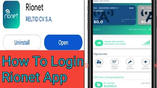 Rionet App How To Login Rionet App [upl. by Melosa]