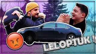 ÉJJEL ELLOPTUK BÁLINT KEREKÉT 😂 KIBORULT  PRANK [upl. by Emily]