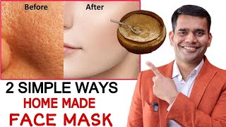 2 Simple Ways To Get Rid Of Open Pores Permanently  Dr Vivek Joshi [upl. by Eltsirc306]