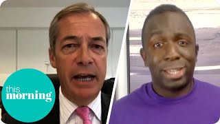 Nigel Farage Clashes With Political Campaigner Over Rule Britannia BBC Row  This Morning [upl. by Iorio989]