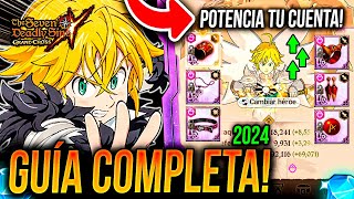 GUÍA EQUIPAMIENTO DEFINITIVA 📈 2024 TRUCOS STATS y MÁS 🙂  Seven Deadly Sins Grand Cross [upl. by Annodam]