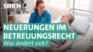 Vorsorgevollmacht und Patientenverfügung Das ist 2023 neu  Marktcheck SWR [upl. by Aihtibat]