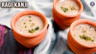 Ragi Kanji Recipe  Healthy Ragi Nachni Drink  Energy Drink Ideas  Finger Millet Recipes  Varun [upl. by Pamelina]