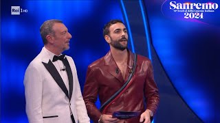 Sanremo 2024  Marco Mengoni insolito coconduttore [upl. by Roddy]