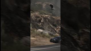 Hellcat Durango Driver Goes 100Ft Into the air after CRASH [upl. by Lyell268]