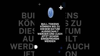 BULLToken Airdrop Auszahlungen bis 31102024 und tägliche Belohnungen crypto ultima bitcoin [upl. by Anavoj27]