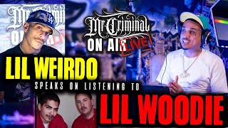 Mr Criminal On Air LIVE Lil Weirdo Talks Listening to Lil Woodie and fallout [upl. by Acsicnarf]