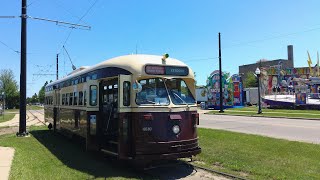 Historic trolley ride Kenosha WI 01Jul2021 [upl. by Annahgiel]