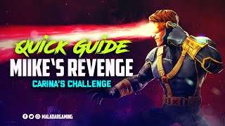 quotMiikes Revengequot Quick Guide  Carinas Challenge  Marvel Contest of Champions [upl. by Ahsilem]