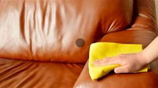 How to remove water strains from Leather Furniture [upl. by Bron350]