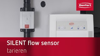 SILENT flow sensor  tarieren [upl. by Stephannie]