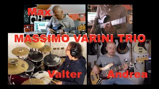 Massimo Varini Trio  MVRock 118bpm  Andrea Rosatelli e Valter Sacripanti [upl. by Martel463]