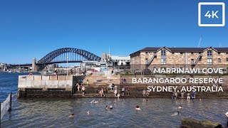 Scenic Walk  Marrinawi Cove Barangaroo Reserve Circular Quay  Sydney Australia  ASMR  4K [upl. by Easter]