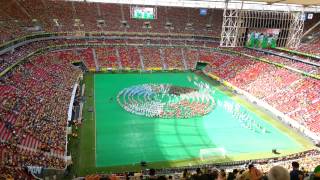 Cerimônia de Abertura da Copa das Confederações 2013 [upl. by Eniamrahc]