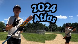 2024 Louisville Slugger Atlas  BBCOR Review [upl. by Melvin]