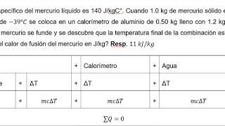 Calorimetría Parte 10bachilleratoFísica II [upl. by Tybald]