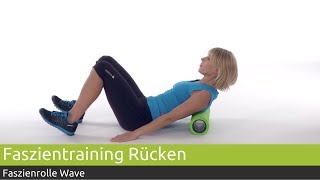 Faszientraining für den Rücken Übung mit Rolle in Querposition  PINOFIT [upl. by Tedric]