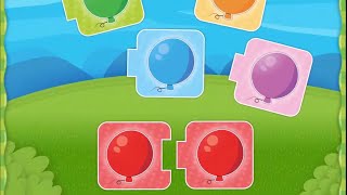 Kids Educational Games  TinyHands Whats my Pair  Learning Colors Chapes Puzzles [upl. by Nagaer4]