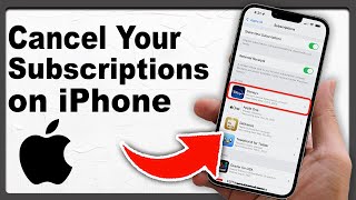 How to Cancel Subscriptions on iPhone  Full Guide 2024 [upl. by Iramo]