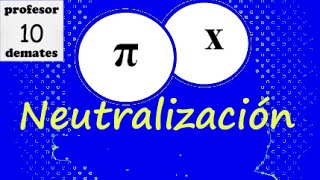 Neutralización ejercicios resueltos 02 [upl. by Allehc]