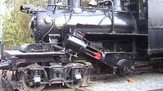 Tasmanian Transport Museum quotClimaxquot logging locomotive [upl. by Amathiste]