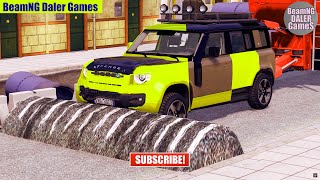 Cars vs Massive Magic Color Speed Bumps 521 BeamNG DALER Games BeamNGDrive [upl. by Prissy]