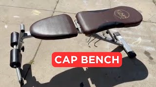 CAP Barbell FlatInclineDecline Bench Review [upl. by Elleivad]