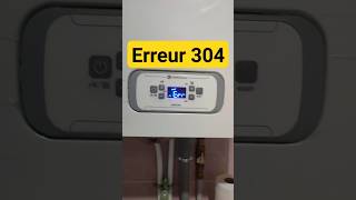 Erreur 304 Chaudière Chaffoteaux  Thermostat shorts shortvideo chaffoteaux chaudière erreur [upl. by Koslo]