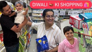 DIWALI 🪔 KI SHOPPING 🛍️  VEDA KA NEW SKILL UNLOCKED  ROHINIDILAIK [upl. by Oicnoel607]