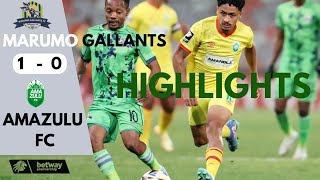 Marumo Gallants vs Amazulu  Match Highlights  September 28 2024 [upl. by Tina]