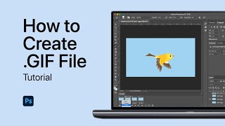 How To Create a GIF in Photoshop  Tutorial [upl. by Eileme]